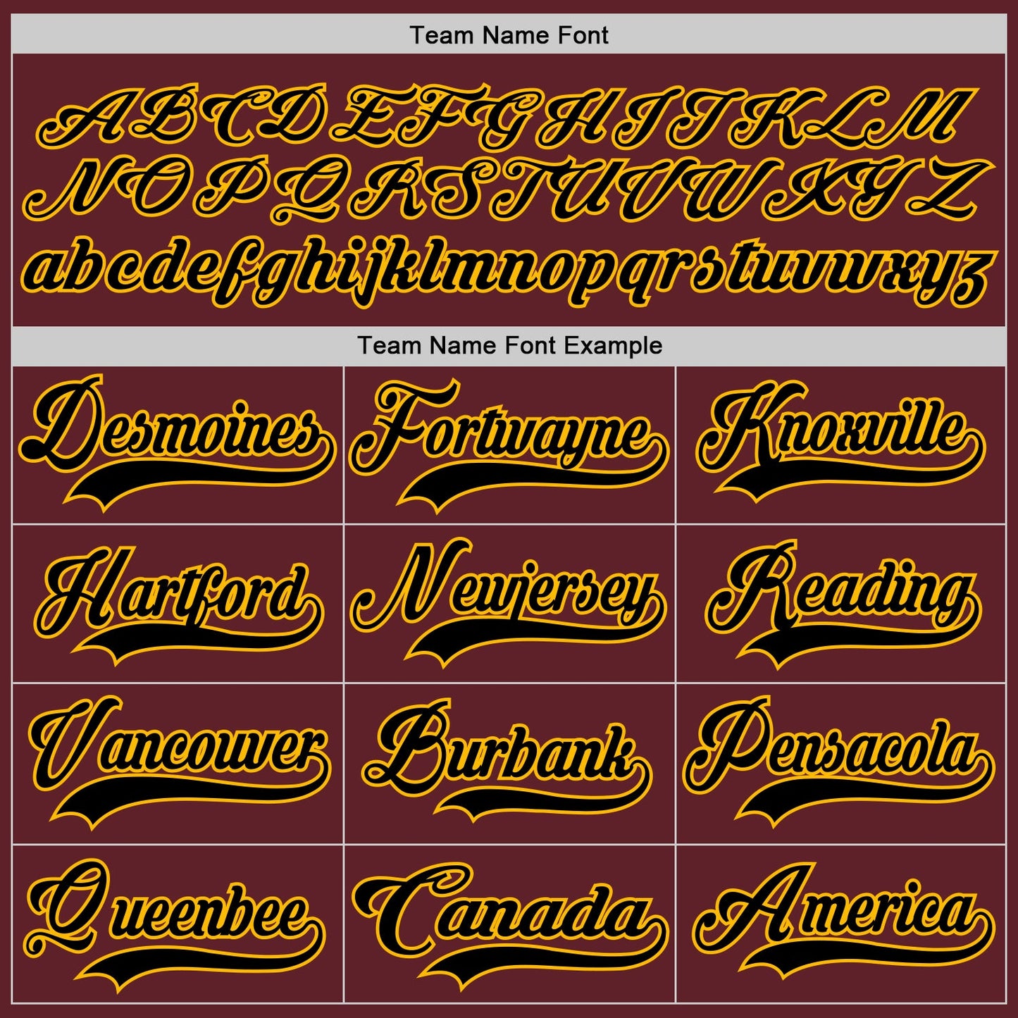 Custom Burgundy Black-Gold Hockey Jersey - Sky-Custom