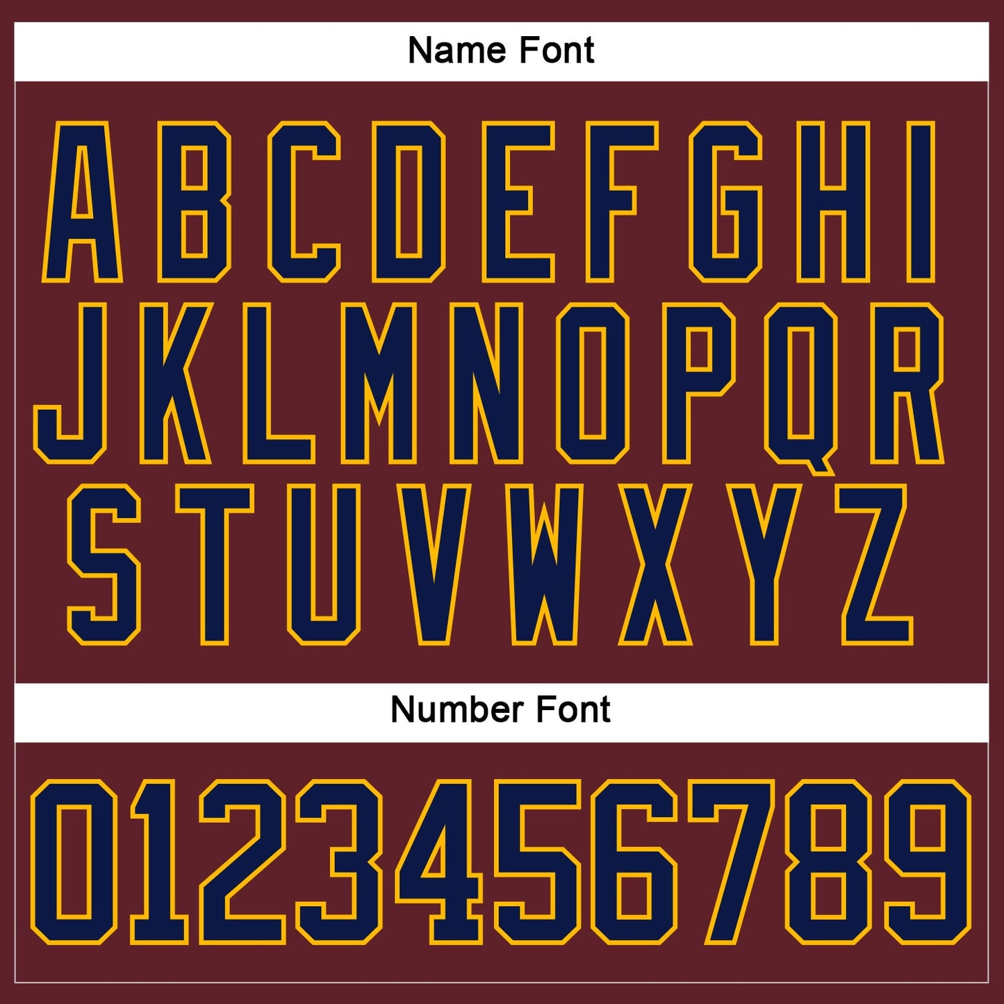 Custom Burgundy Navy-Gold Hockey Jersey - Sky-Custom