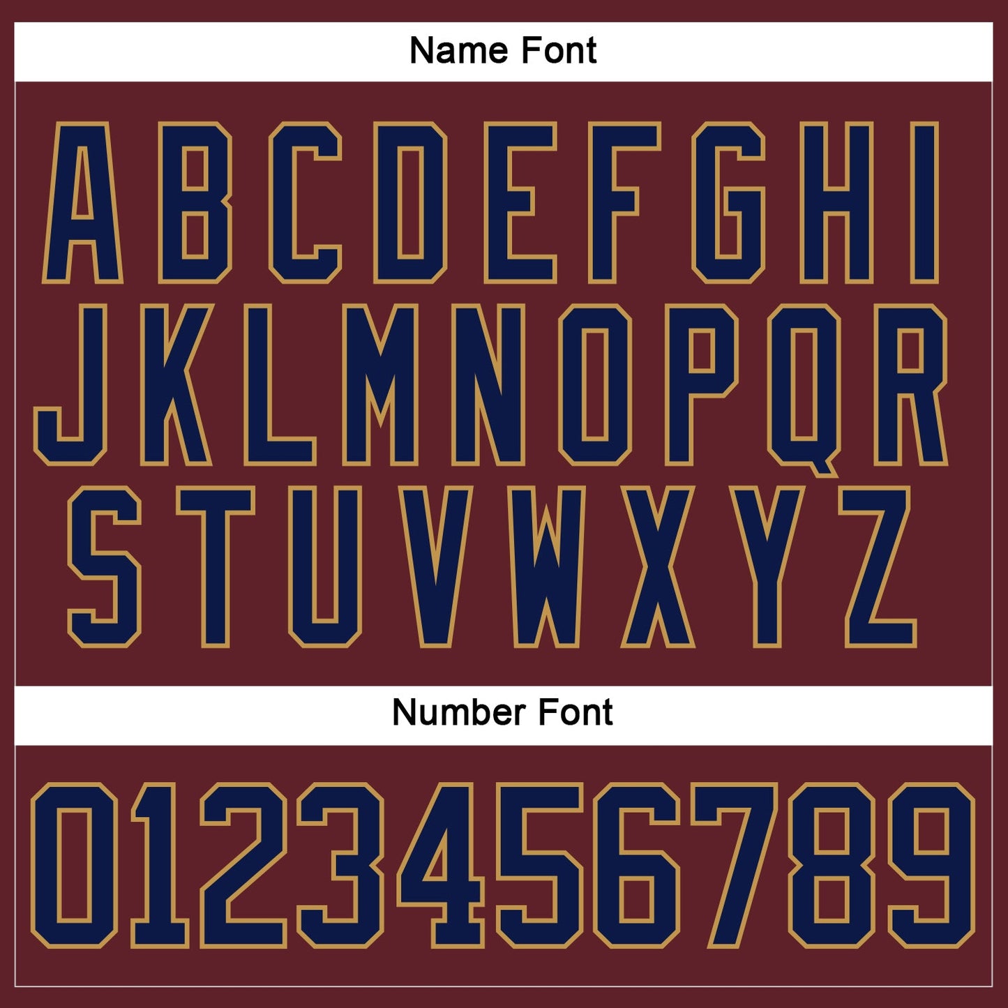 Custom Burgundy Navy-Old Gold Hockey Jersey - Sky-Custom
