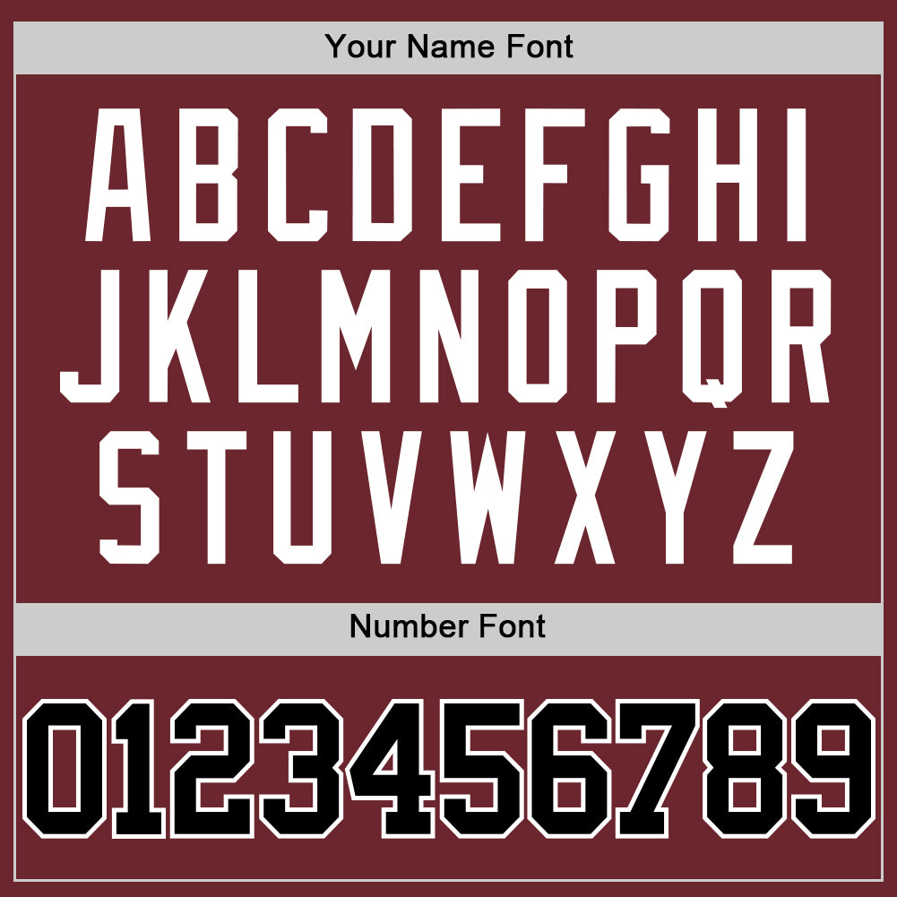 Custom Burgundy Black-White Authentic Basketball Jersey - Sky-Custom