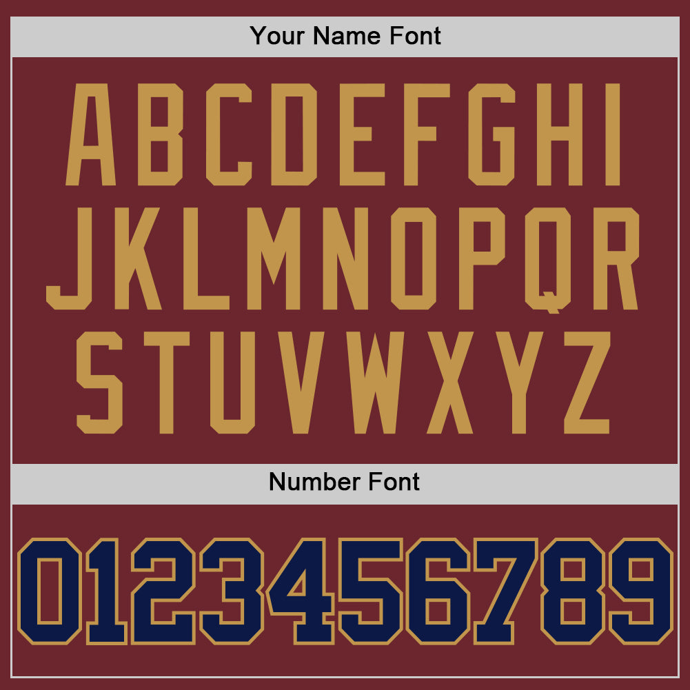 Custom Burgundy Navy-Old Gold Authentic Basketball Jersey - Sky-Custom
