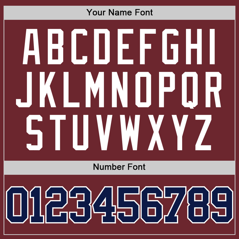 Custom Burgundy Navy-White Authentic Basketball Jersey - Sky-Custom