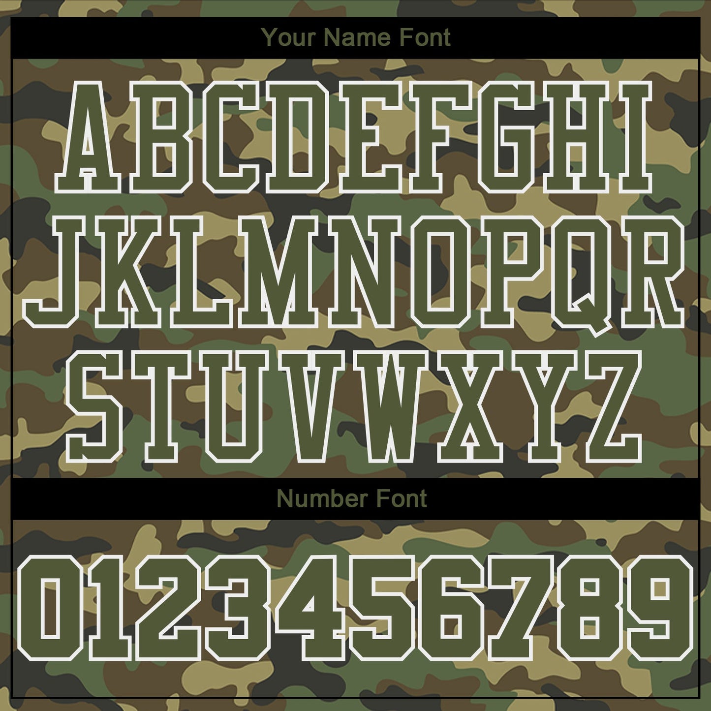 Custom Camo Olive-White Round Neck Sublimation Salute To Service Basketball Suit Jersey - Sky-Custom