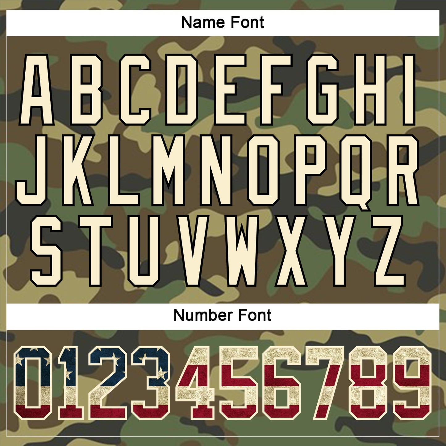 Custom Camo Vintage USA Flag Cream-Black Salute To Service Hockey Lace Neck Jersey - Sky-Custom