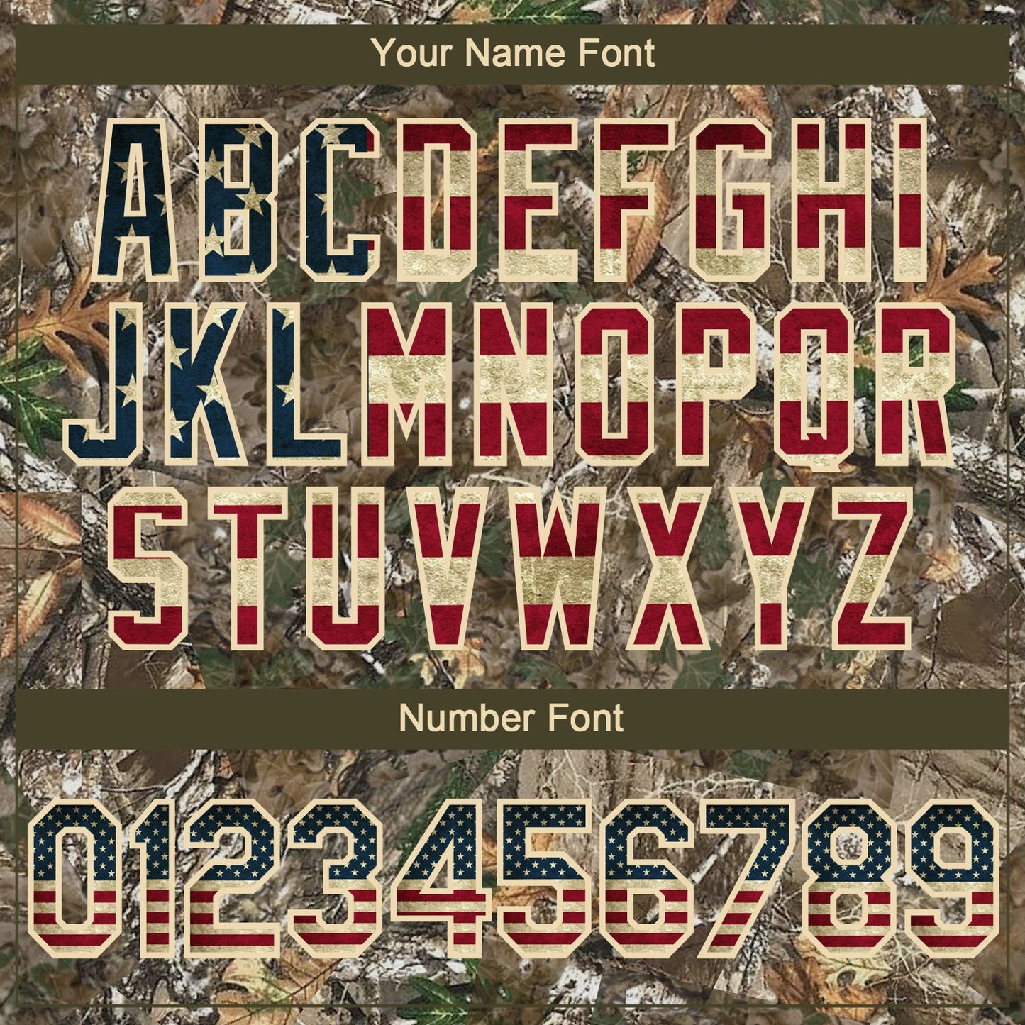 Custom Camo Vintage USA Flag-Cream 3D Woodland Camo Authentic Salute To Service Baseball Jersey - Sky-Custom