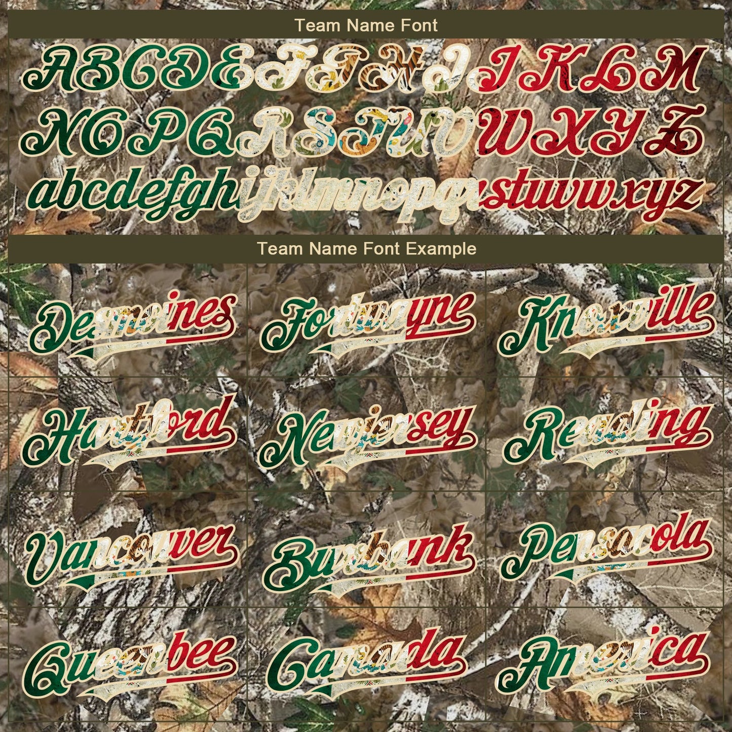 Custom Camo Vintage Mexican Flag-Cream 3D Woodland Camo Authentic Salute To Service Baseball Jersey - Sky-Custom