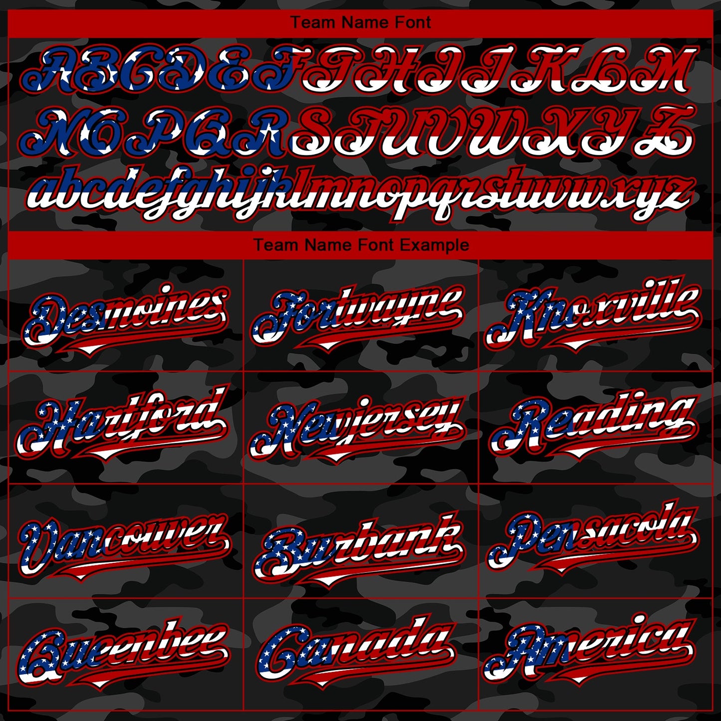 Custom Camo USA Flag Black-Red 3D Authentic Salute To Service Baseball Jersey - Sky-Custom