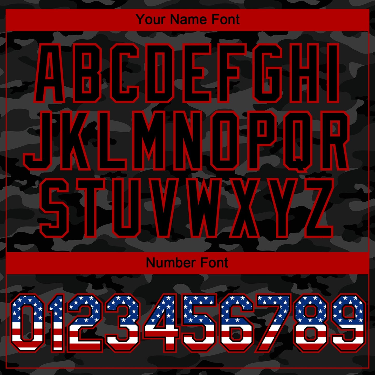 Custom Camo USA Flag Black-Red 3D Authentic Salute To Service Baseball Jersey - Sky-Custom