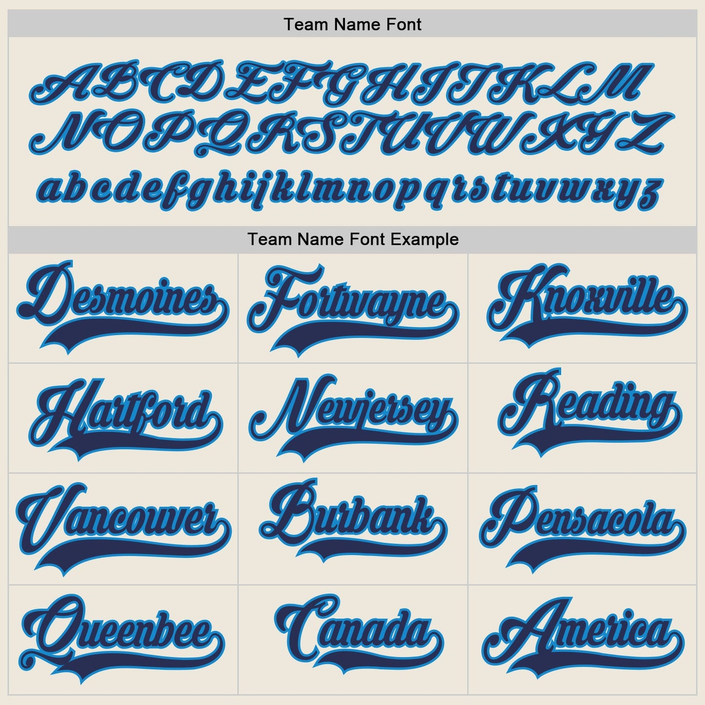 Custom Cream Navy-Blue Hockey Jersey - Sky-Custom