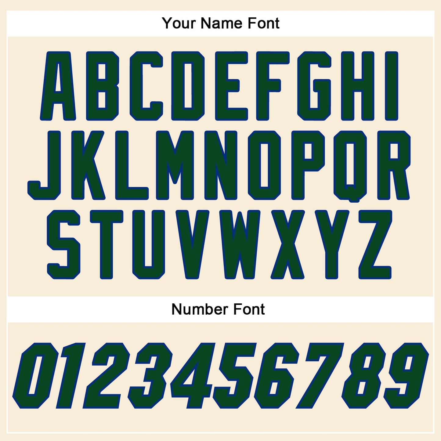 Custom Cream Green-Royal Authentic Baseball Jersey - Sky-Custom