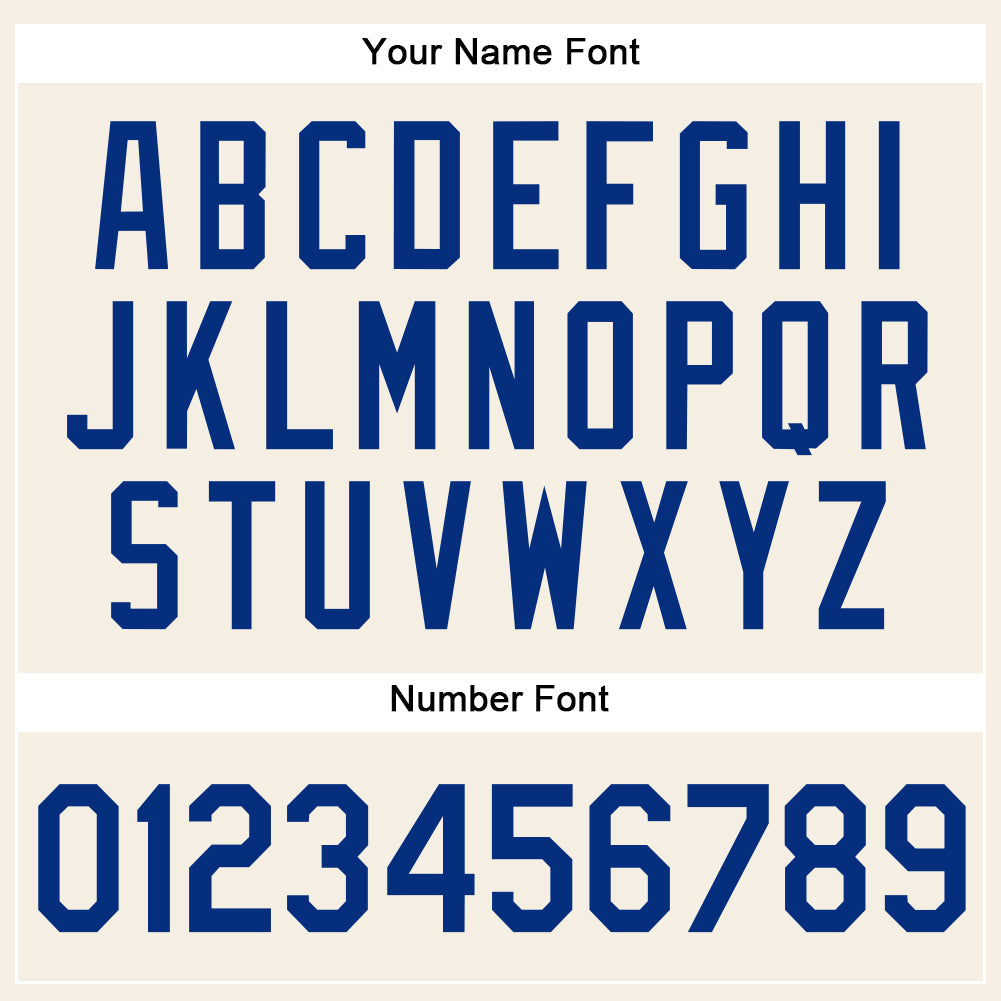 Custom Cream Royal-Red Authentic Sleeveless Baseball Jersey - Sky-Custom