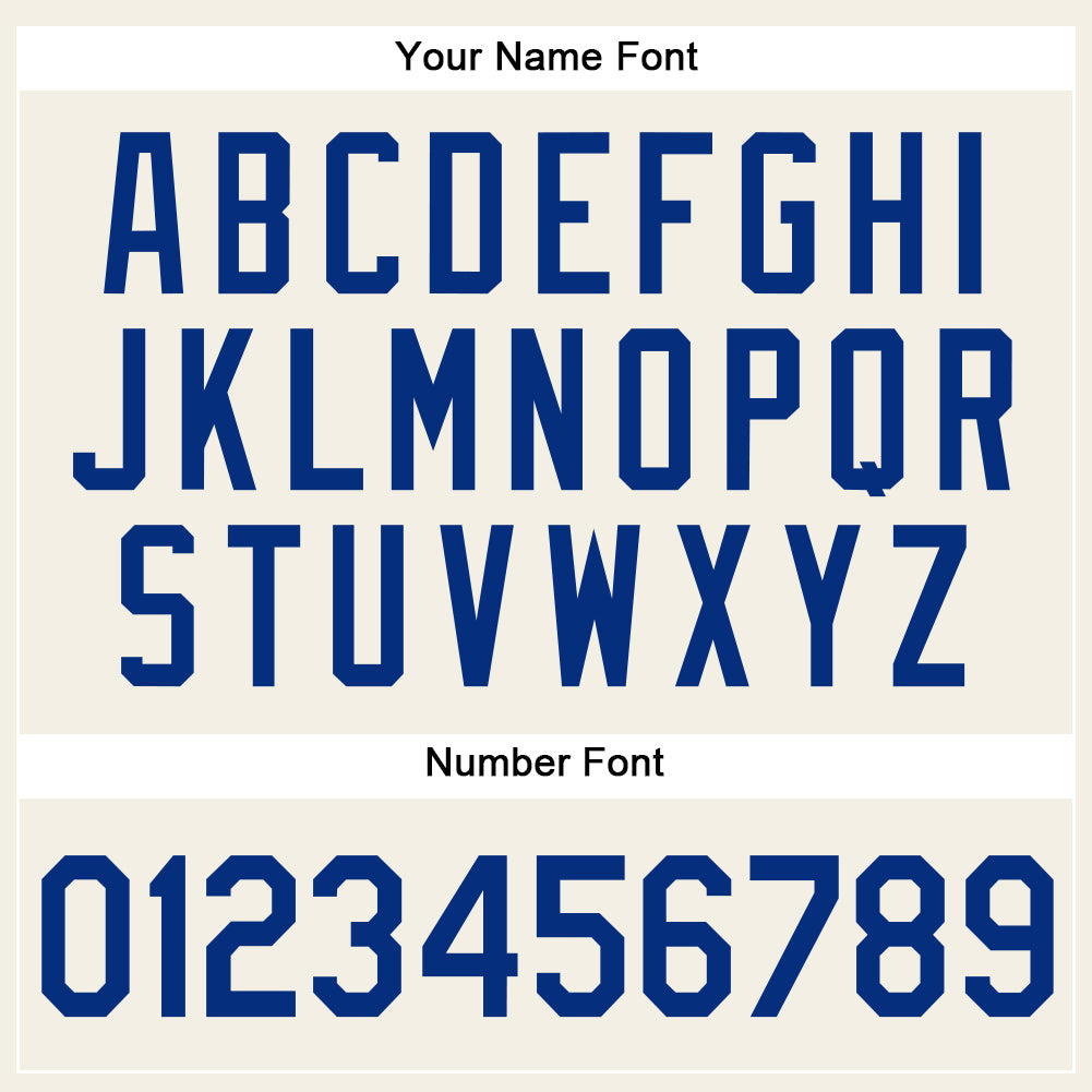 Custom Cream Royal Pinstripe Red Authentic Baseball Jersey - Sky-Custom