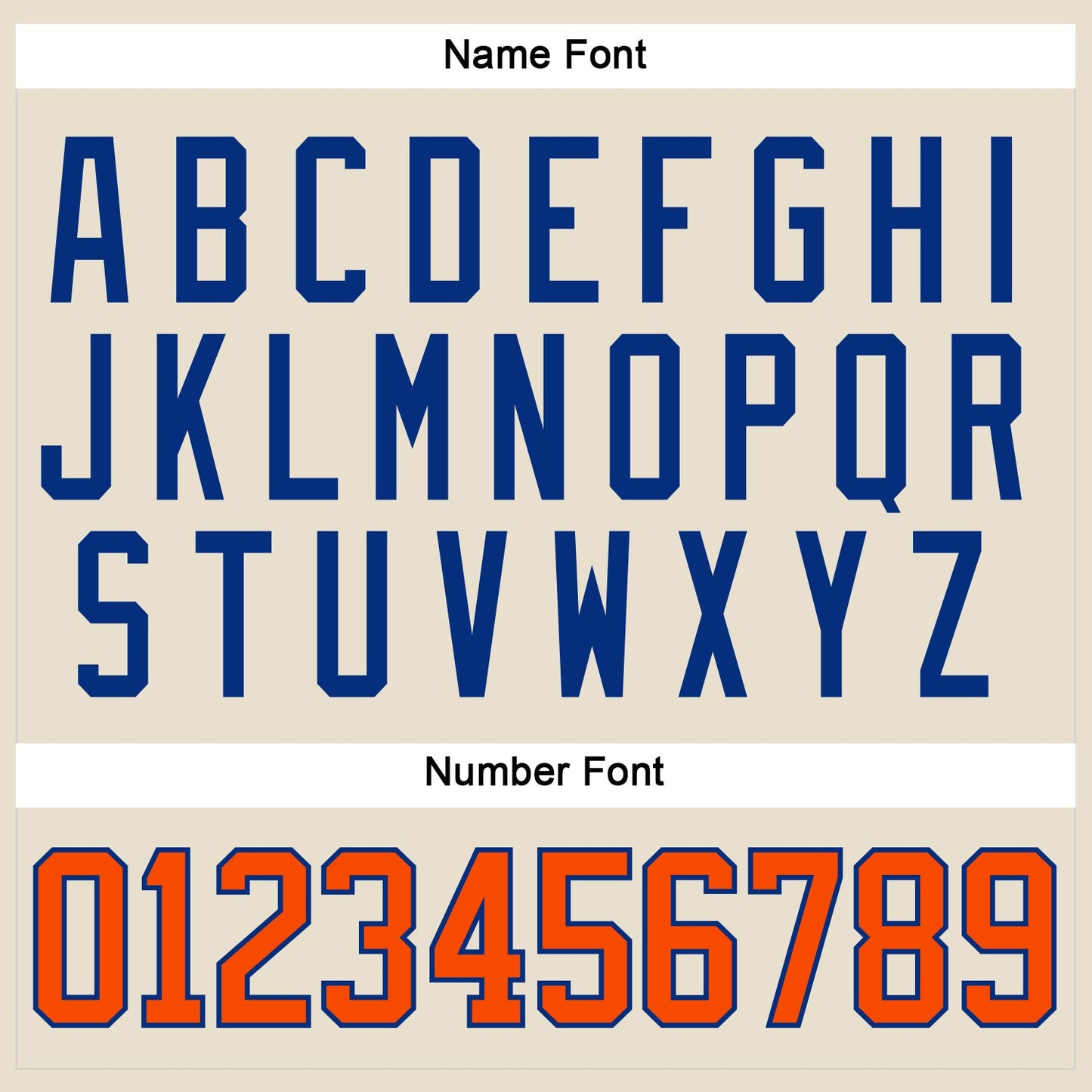 Custom Cream Orange-Royal Hockey Lace Neck Jersey - Sky-Custom