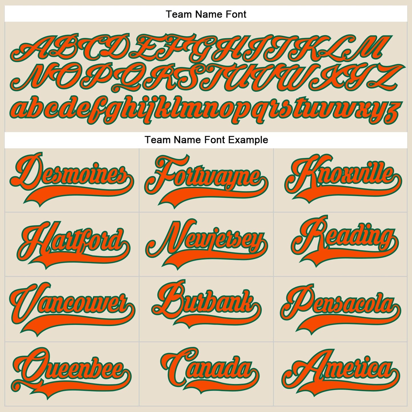 Custom Cream Orange-Kelly Green Hockey Lace Neck Jersey - Sky-Custom