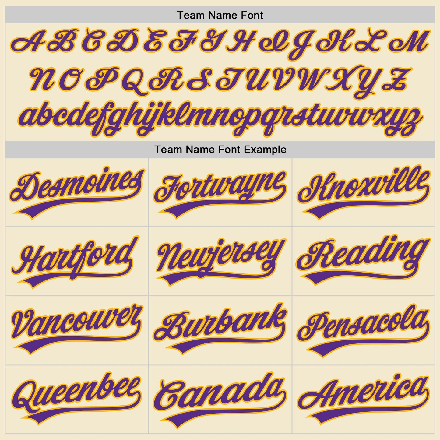 Custom Cream Purple-Gold Authentic Throwback Baseball Jersey - Sky-Custom