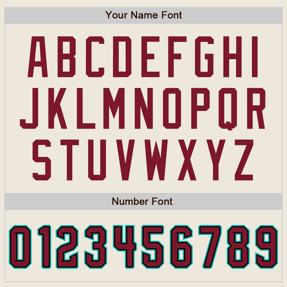 Custom Cream Crimson Black-Aqua Authentic Baseball Jersey - Sky-Custom