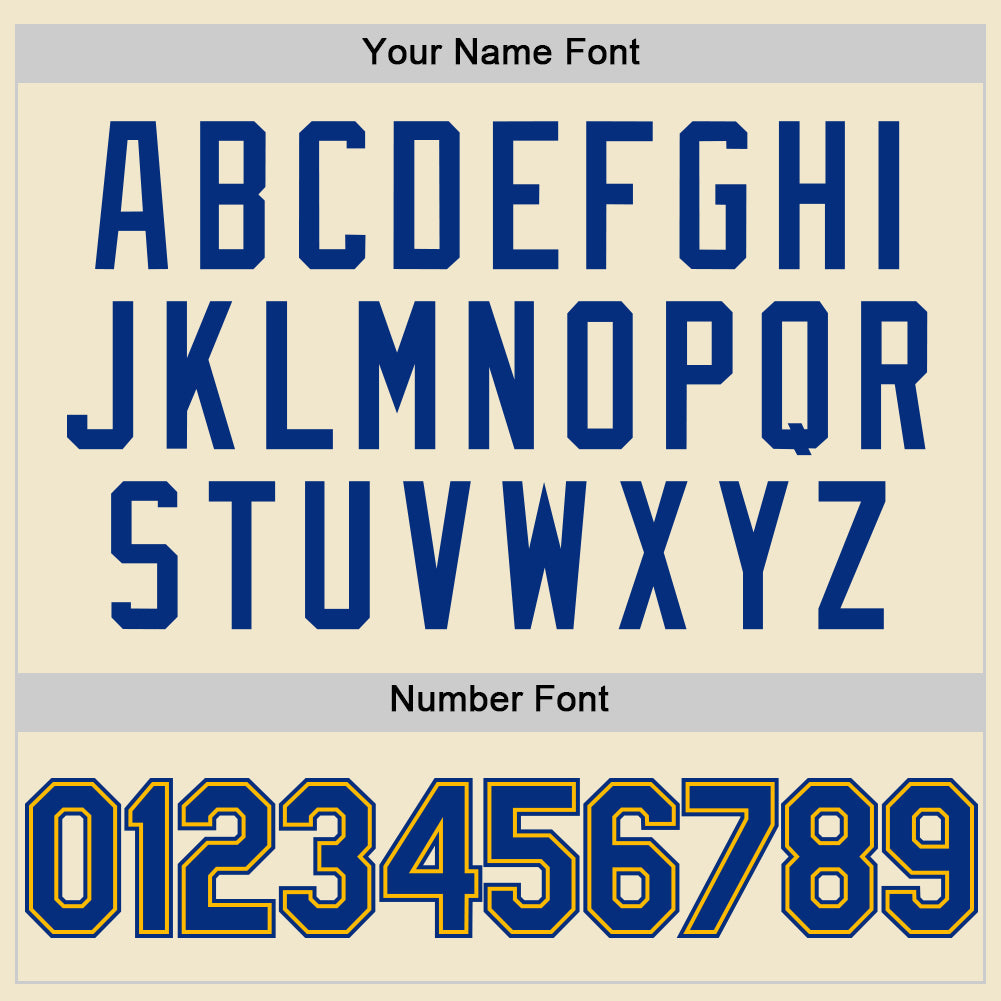 Custom Cream Royal-Gold Mesh Authentic Throwback Baseball Jersey - Sky-Custom