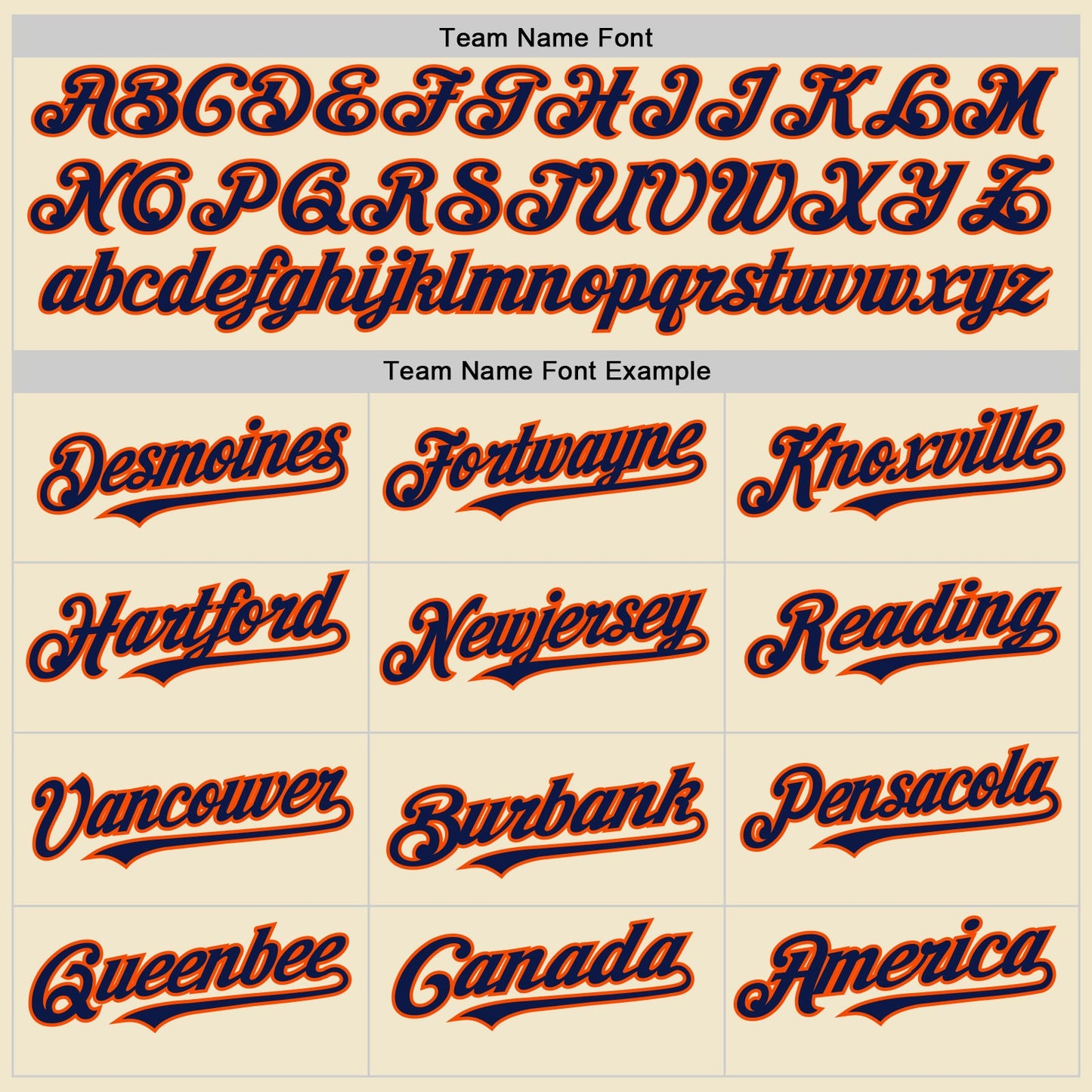 Custom Cream Navy-Orange Mesh Authentic Throwback Baseball Jersey - Sky-Custom