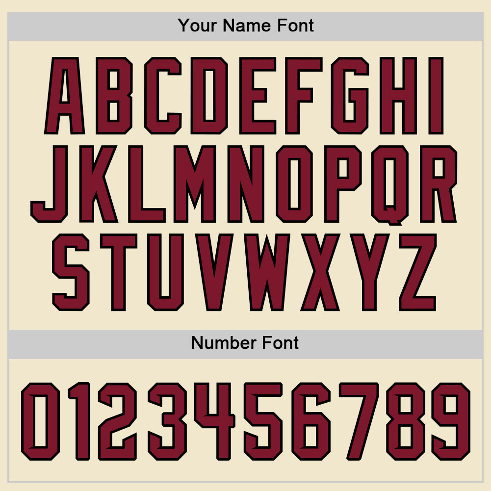 Custom Cream Crimson-Black Mesh Authentic Throwback Baseball Jersey - Sky-Custom