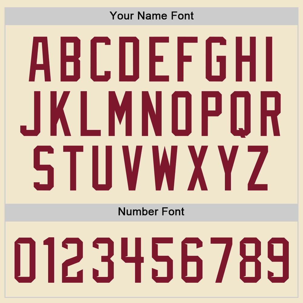 Custom Cream Crimson Mesh Authentic Throwback Baseball Jersey - Sky-Custom