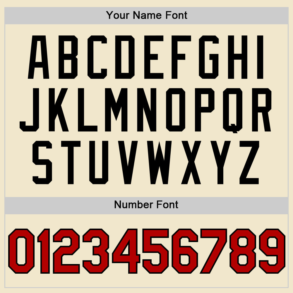 Custom Cream Red-Black Mesh Authentic Throwback Baseball Jersey - Sky-Custom