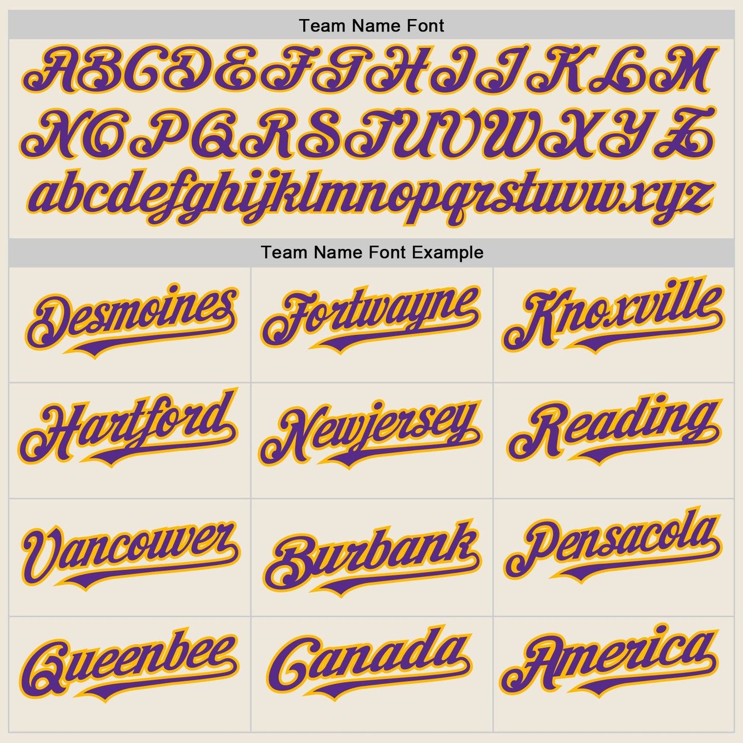 Custom Cream (Purple Gold Pinstripe) Purple-Gold Authentic Baseball Jersey - Sky-Custom