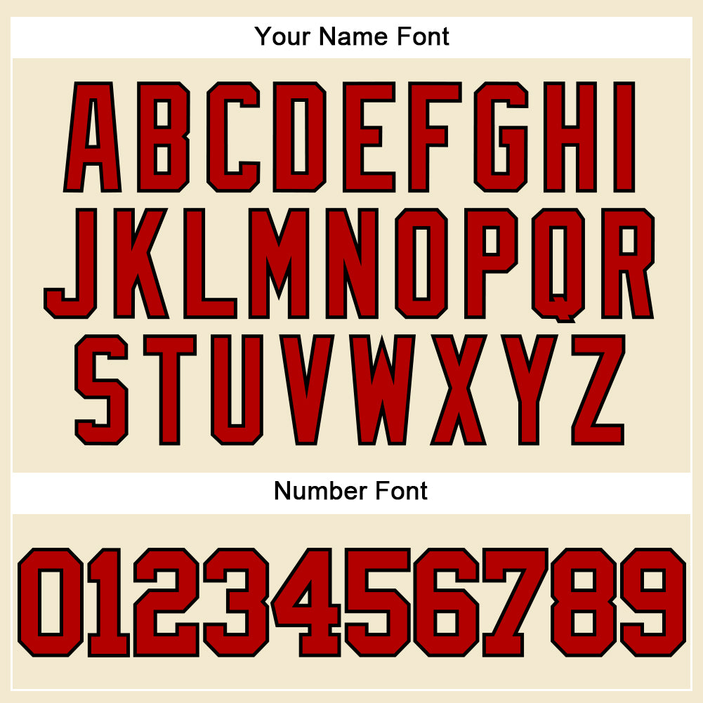 Custom Cream Red-Black Mesh Authentic Throwback Baseball Jersey - Sky-Custom