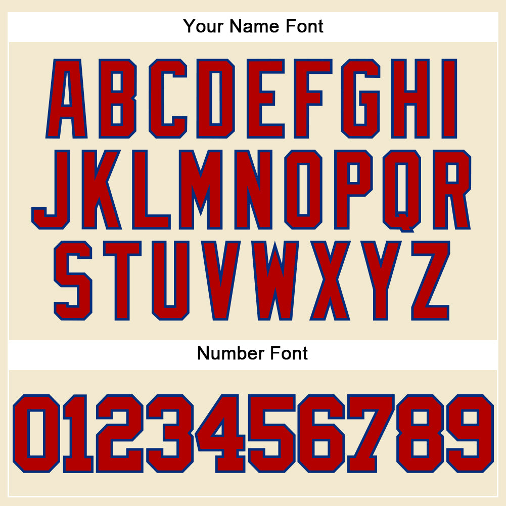 Custom Cream Red-Royal Mesh Authentic Throwback Baseball Jersey - Sky-Custom