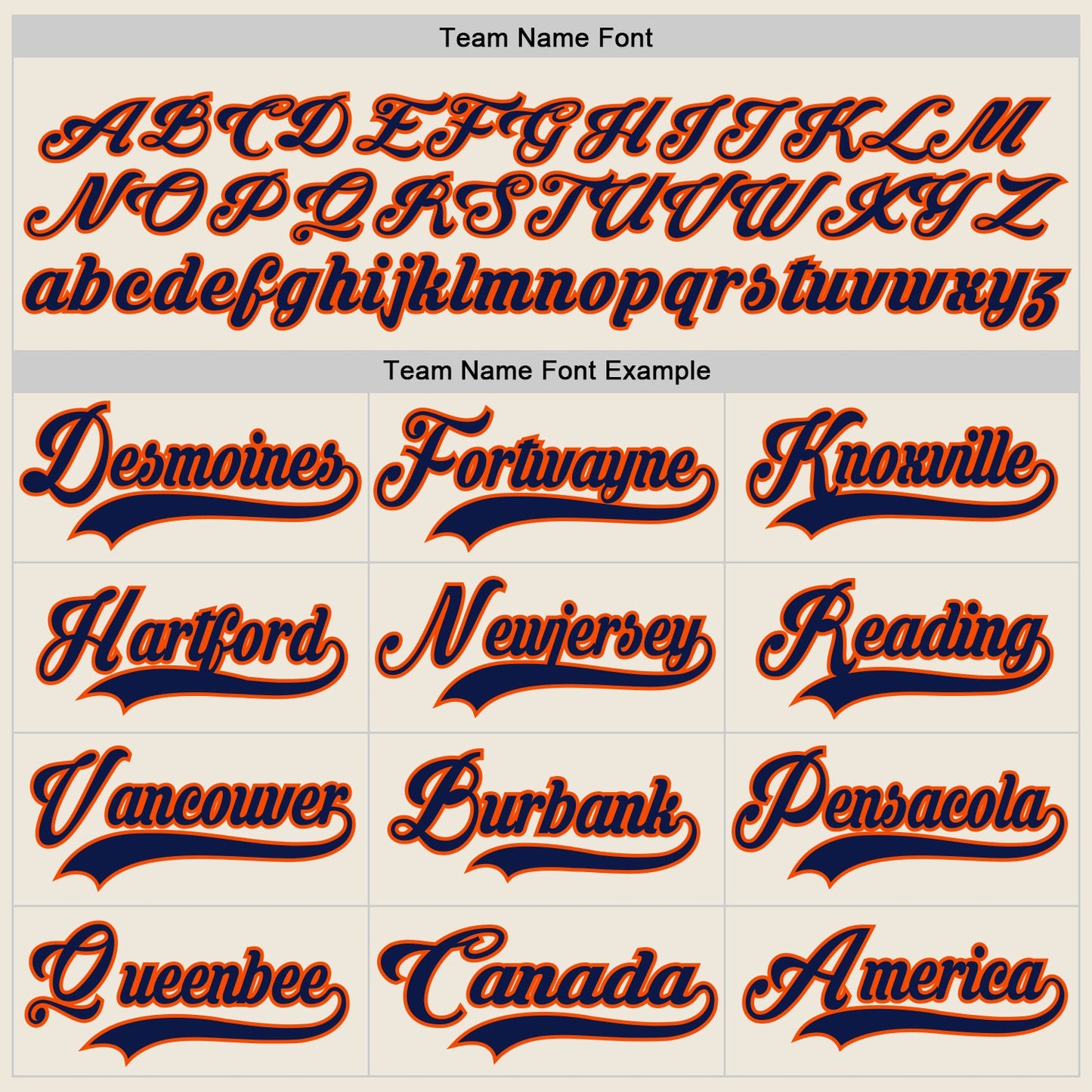 Custom Cream Navy-Orange Hockey Lace Neck Jersey - Sky-Custom