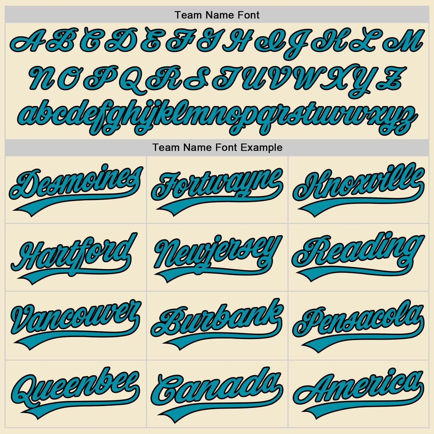 Custom Cream Teal-Black Authentic Throwback Baseball Jersey - Sky-Custom