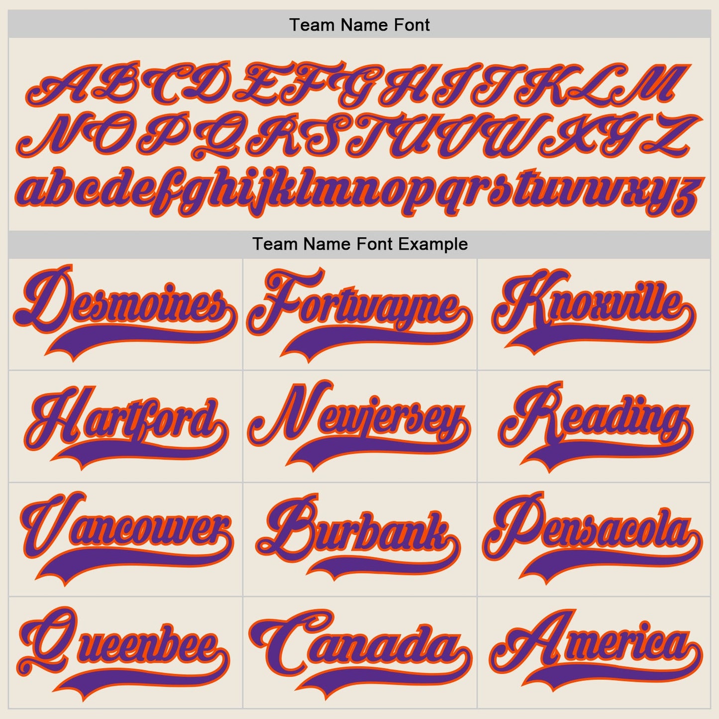 Custom Cream Purple-Orange Hockey Jersey - Sky-Custom