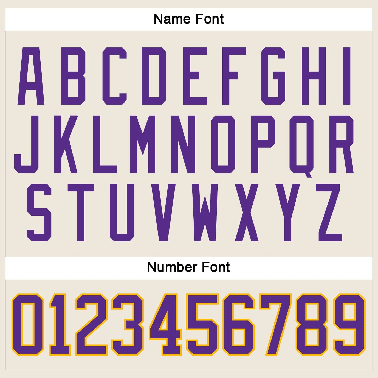 Custom Cream Purple-Gold Hockey Jersey - Sky-Custom