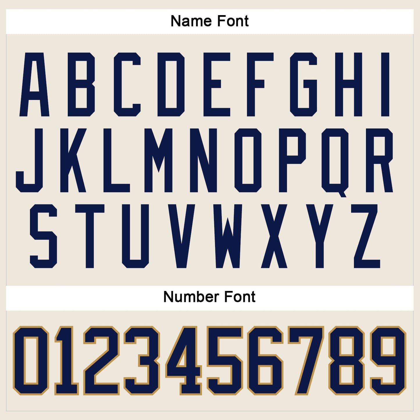 Custom Cream Navy-Old Gold Hockey Jersey - Sky-Custom