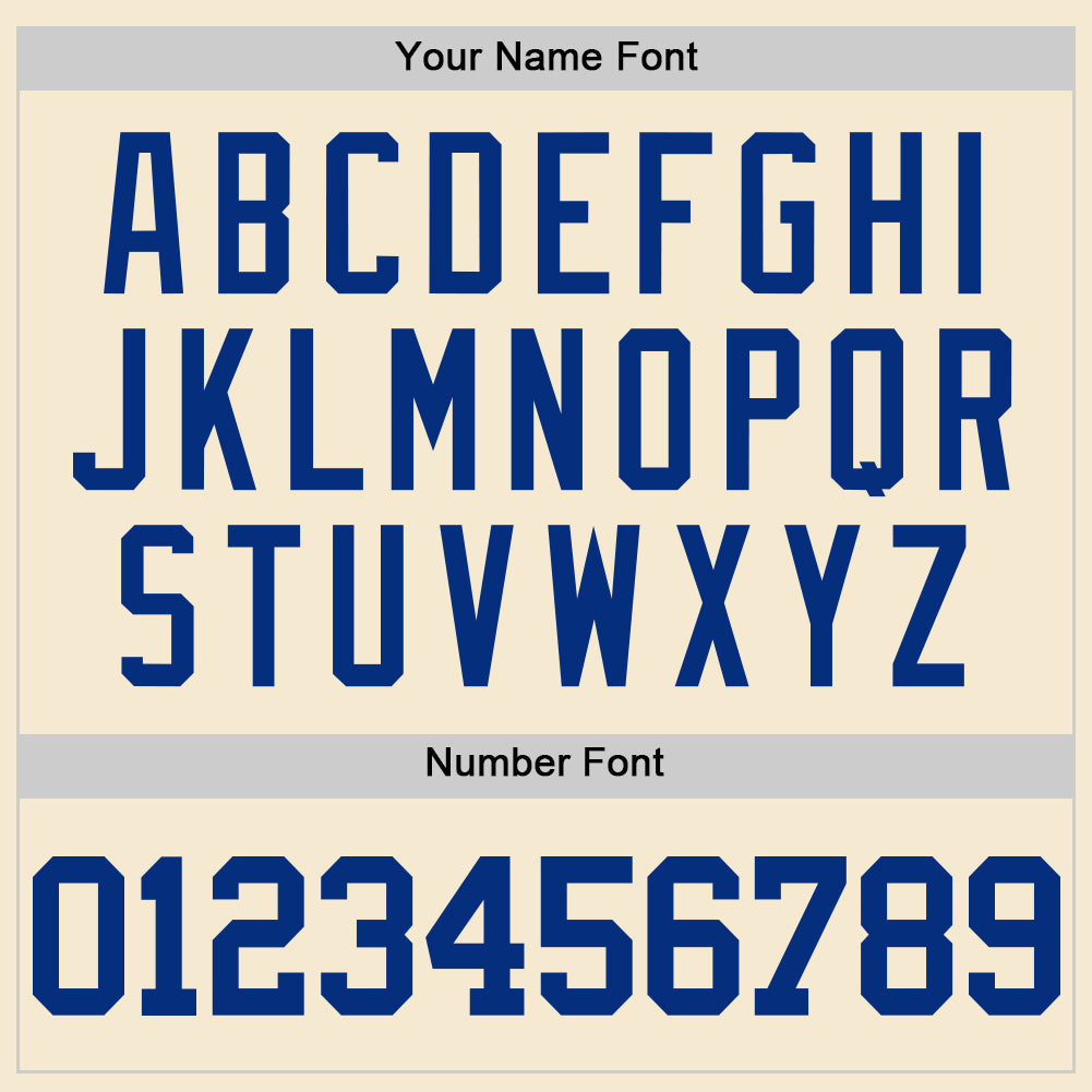 Custom Cream Royal Authentic Throwback Basketball Jersey - Sky-Custom