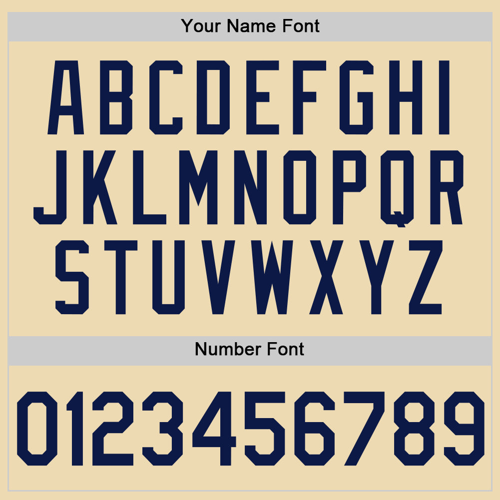 Custom Cream Navy Authentic Throwback Basketball Jersey - Sky-Custom