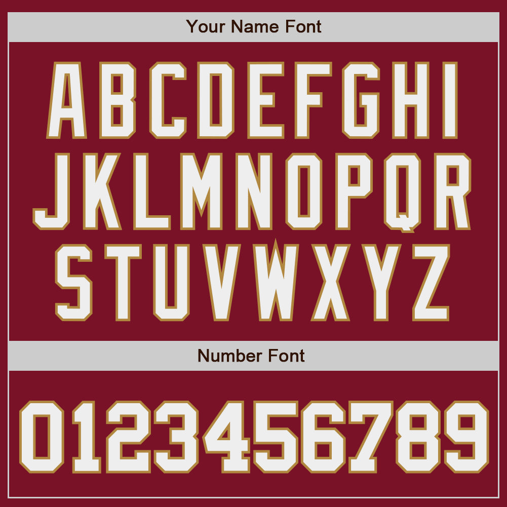 Custom Crimson White-Old Gold Authentic Baseball Jersey - Sky-Custom