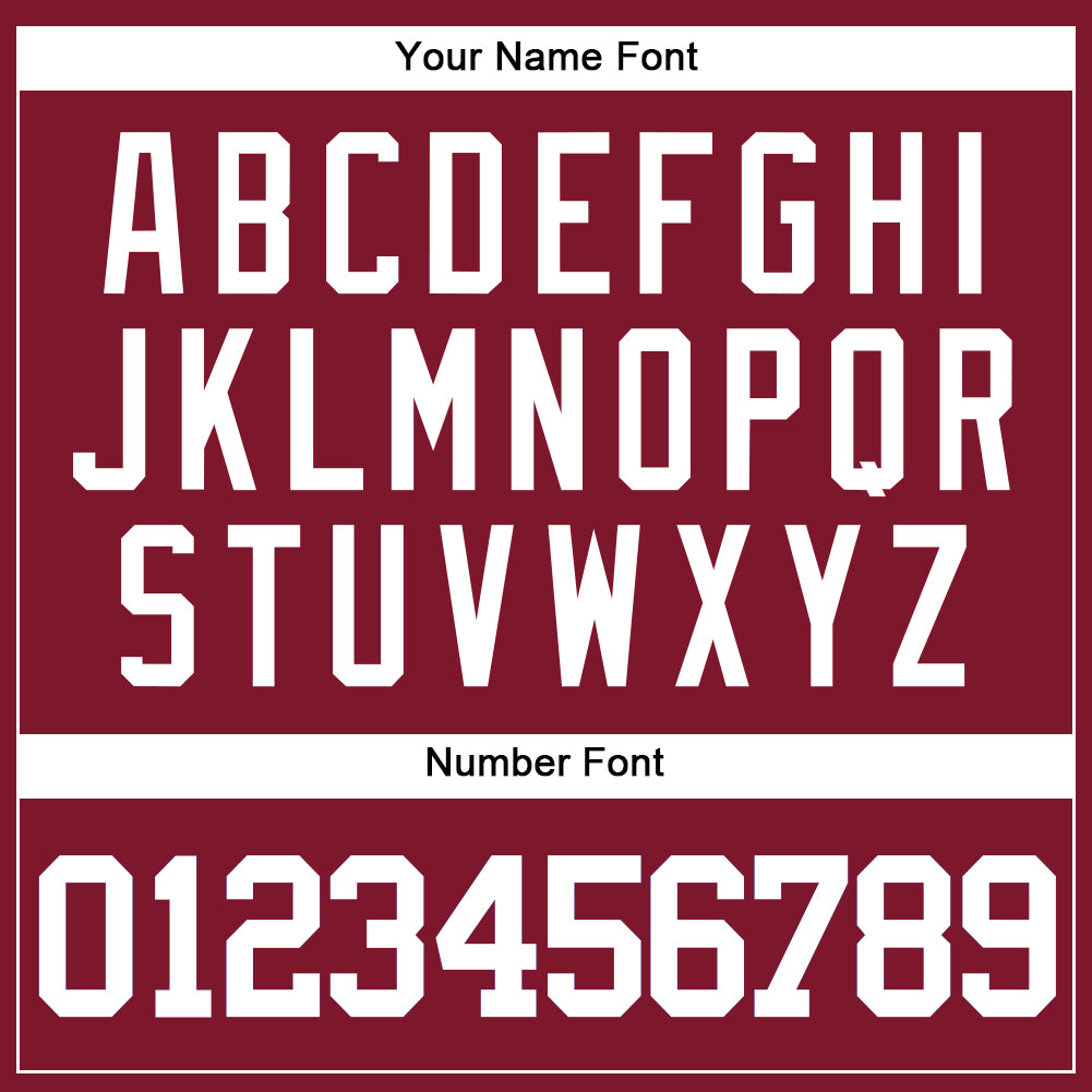 Custom Crimson White Authentic Baseball Jersey - Sky-Custom