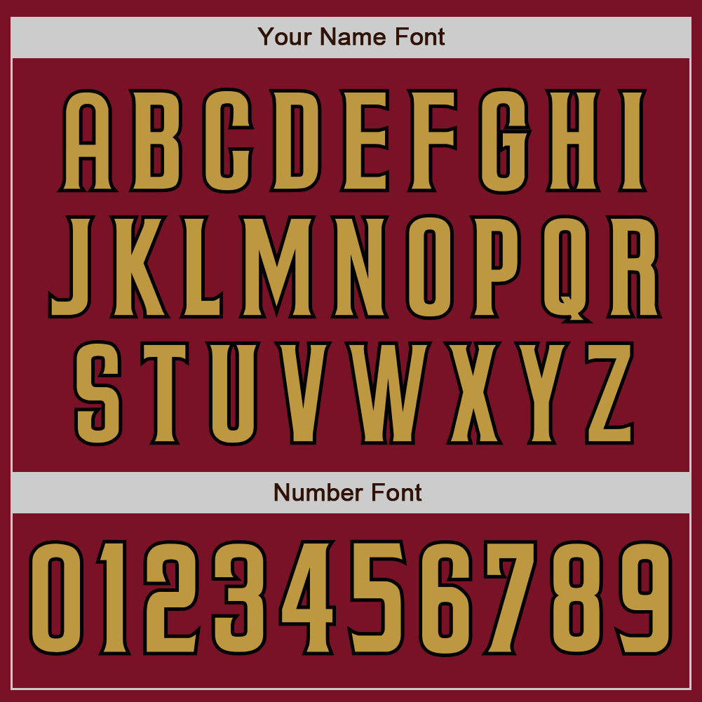 Custom Crimson Old Gold-Black Authentic Baseball Jersey - Sky-Custom