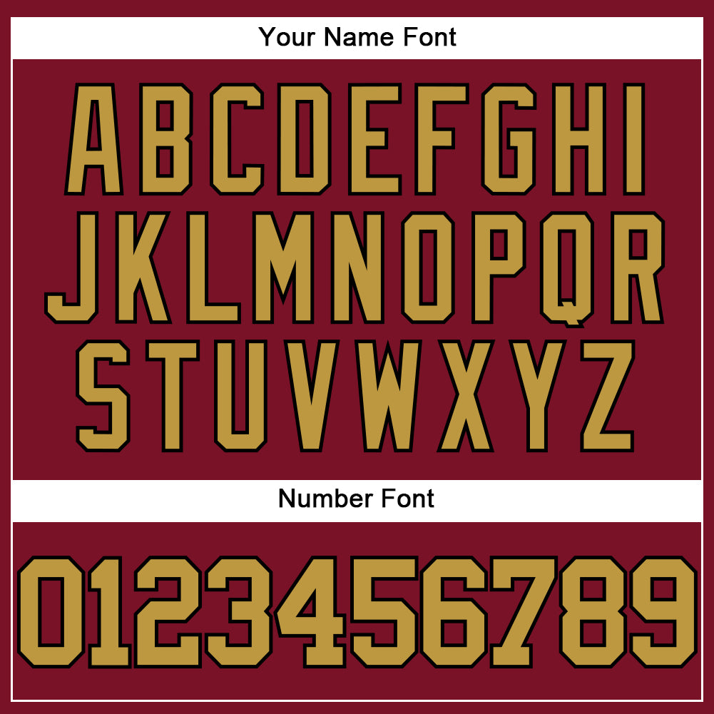 Custom Crimson Old Gold-Black Authentic Baseball Jersey - Sky-Custom