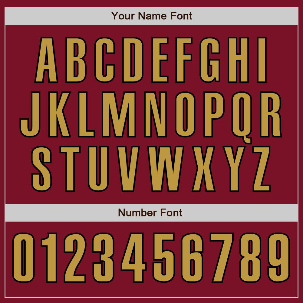 Custom Crimson Old Gold-Black Authentic Baseball Jersey - Sky-Custom