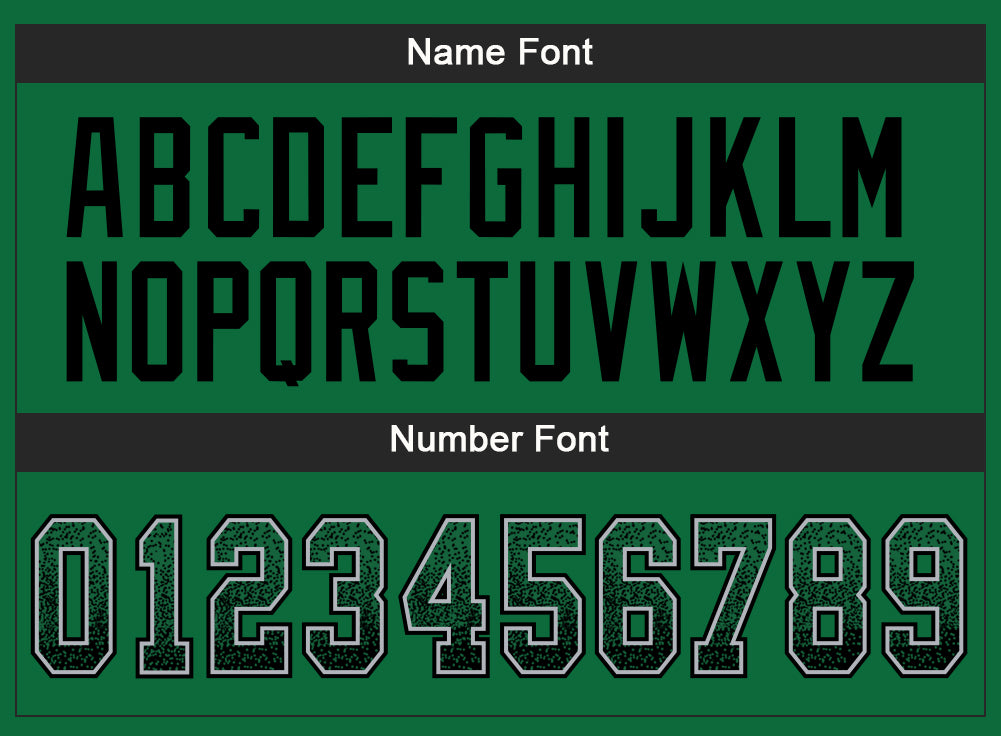 Custom Kelly Green Black-Gray Mesh Drift Fashion Football Jersey - Sky-Custom
