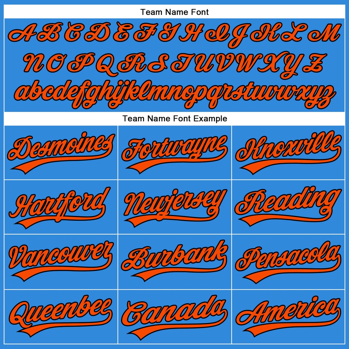 Custom Electric Blue Orange-Black Authentic Baseball Jersey - Sky-Custom