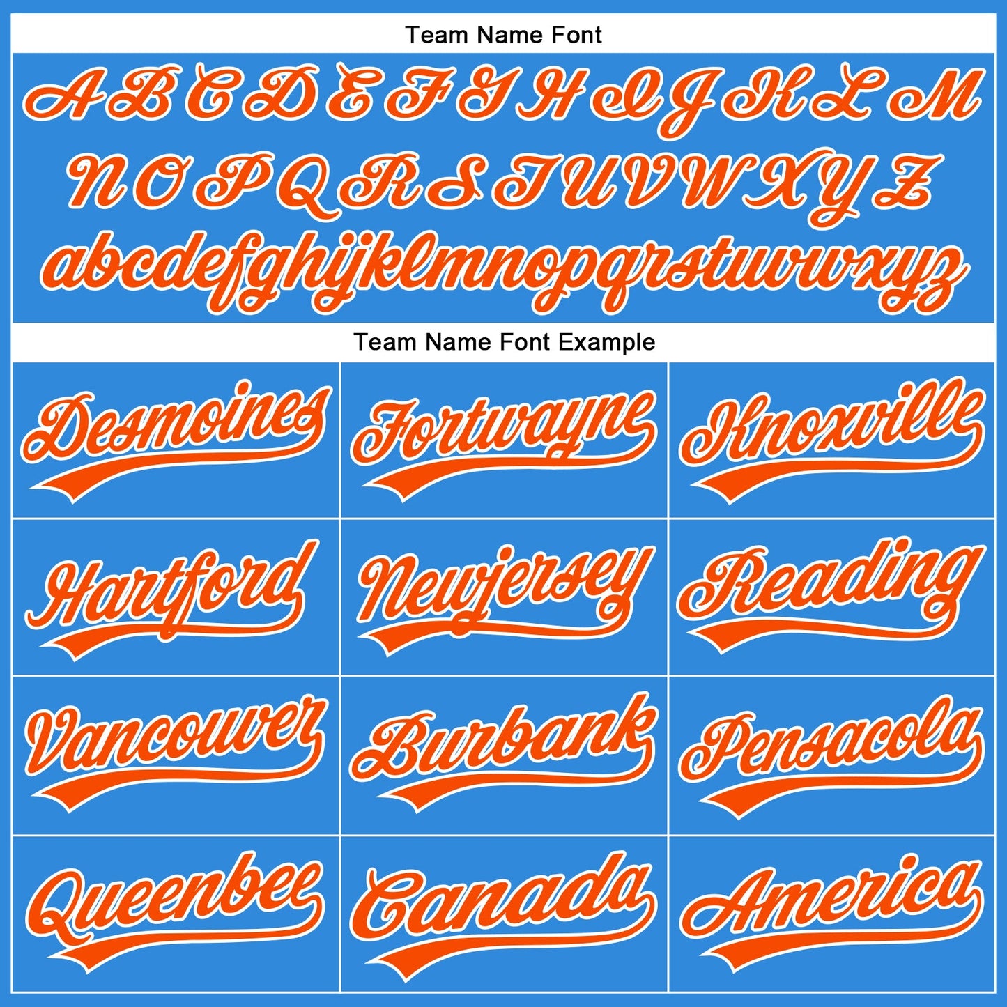 Custom Electric Blue Orange-White Authentic Baseball Jersey - Sky-Custom