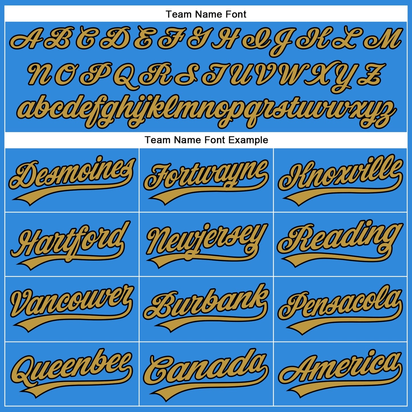 Custom Electric Blue Old Gold-Black Authentic Baseball Jersey - Sky-Custom