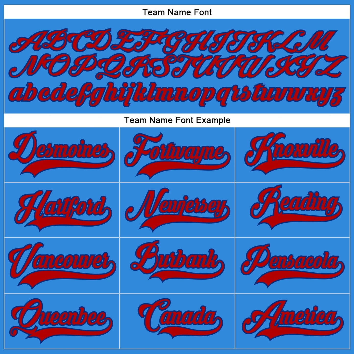 Custom Powder Blue Red-Royal Hockey Lace Neck Jersey - Sky-Custom