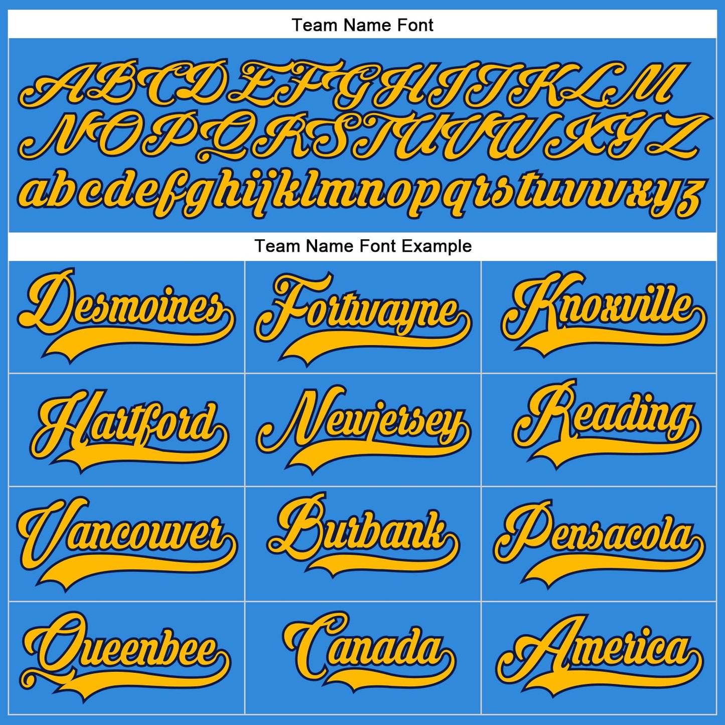 Custom Powder Blue Gold-Navy Hockey Lace Neck Jersey - Sky-Custom