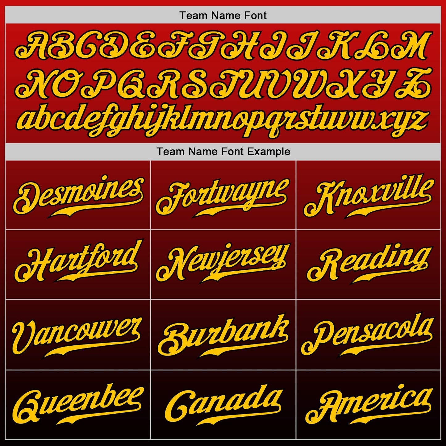 Custom Red Gold-Black Authentic Fade Fashion Baseball Jersey - Sky-Custom