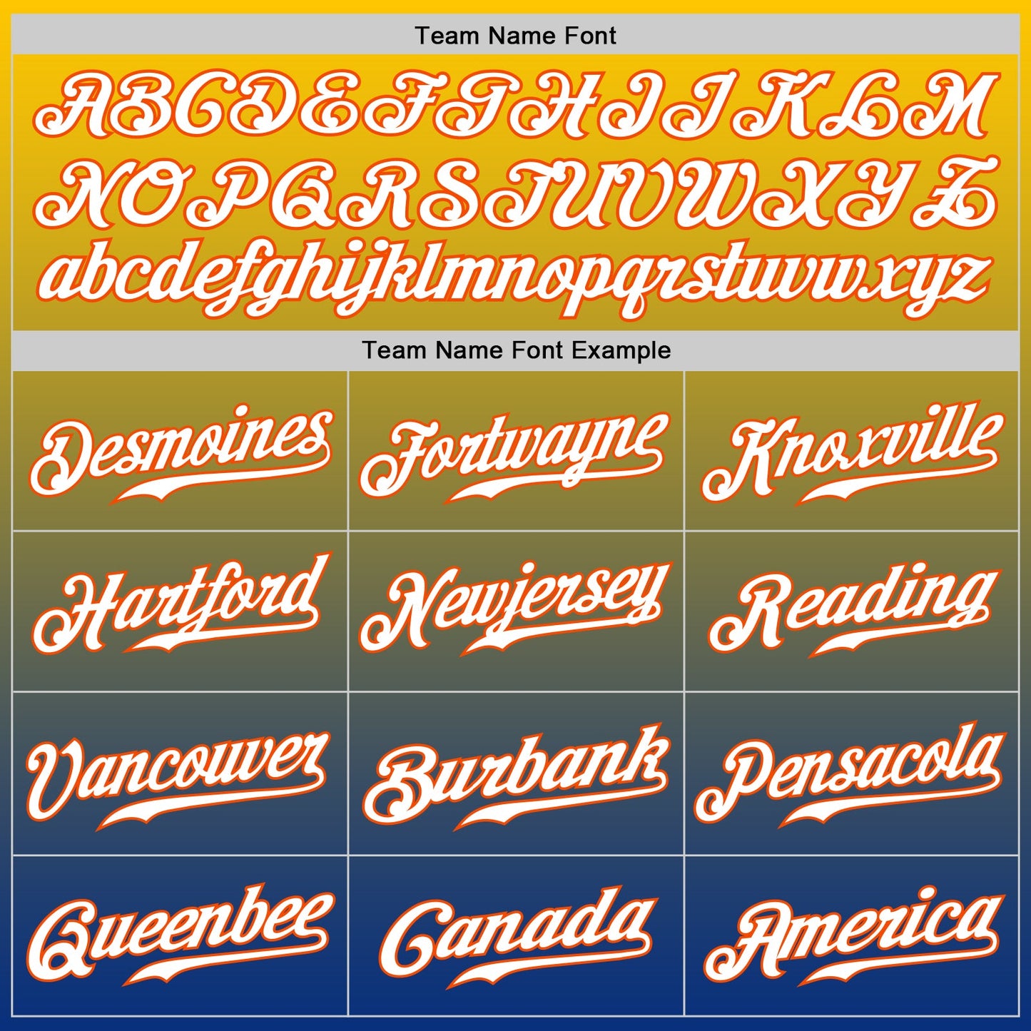 Custom Yellow Orange-Royal Authentic Fade Fashion Baseball Jersey - Sky-Custom