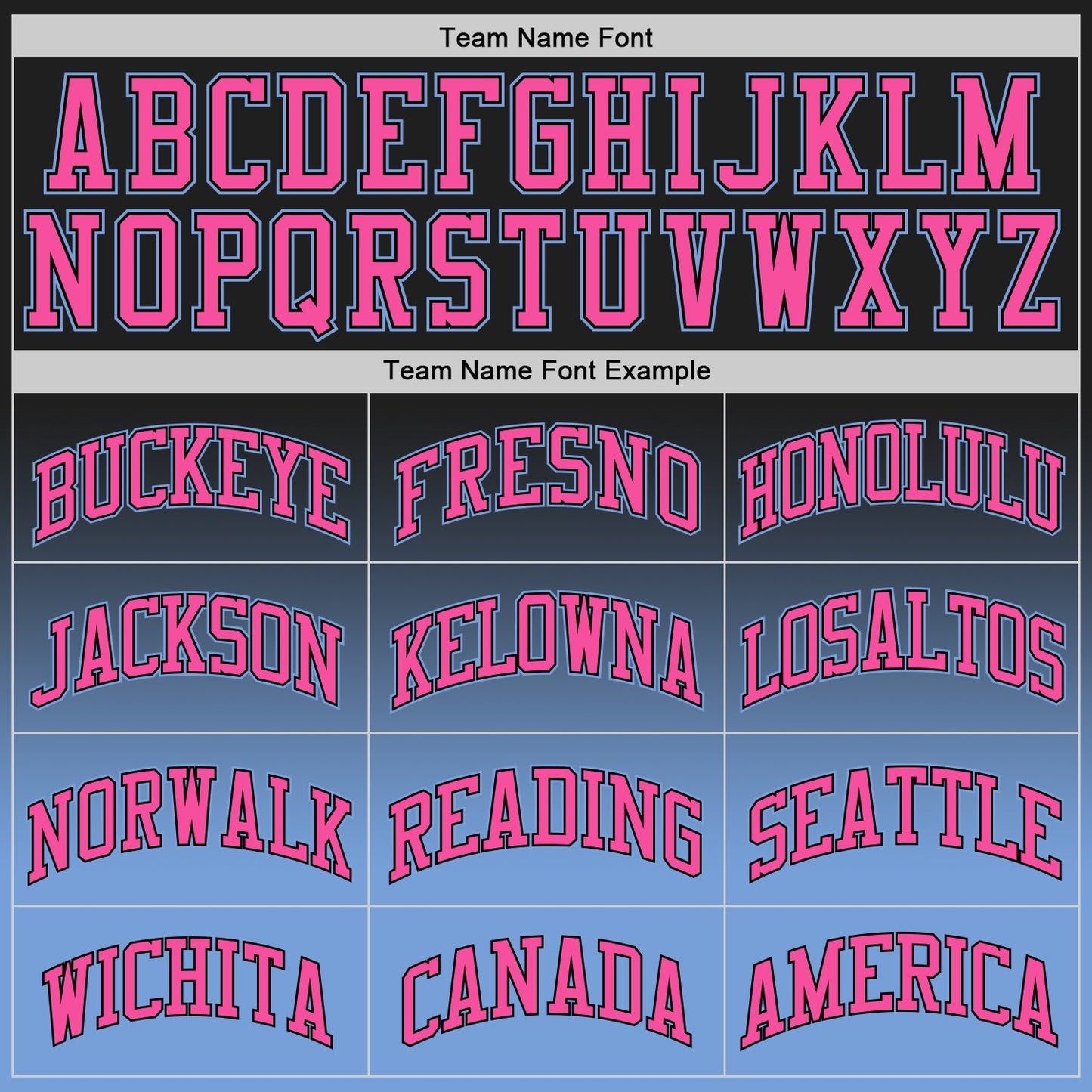 Custom Black Pink-Light Blue Authentic Fade Fashion Basketball Jersey - Sky-Custom