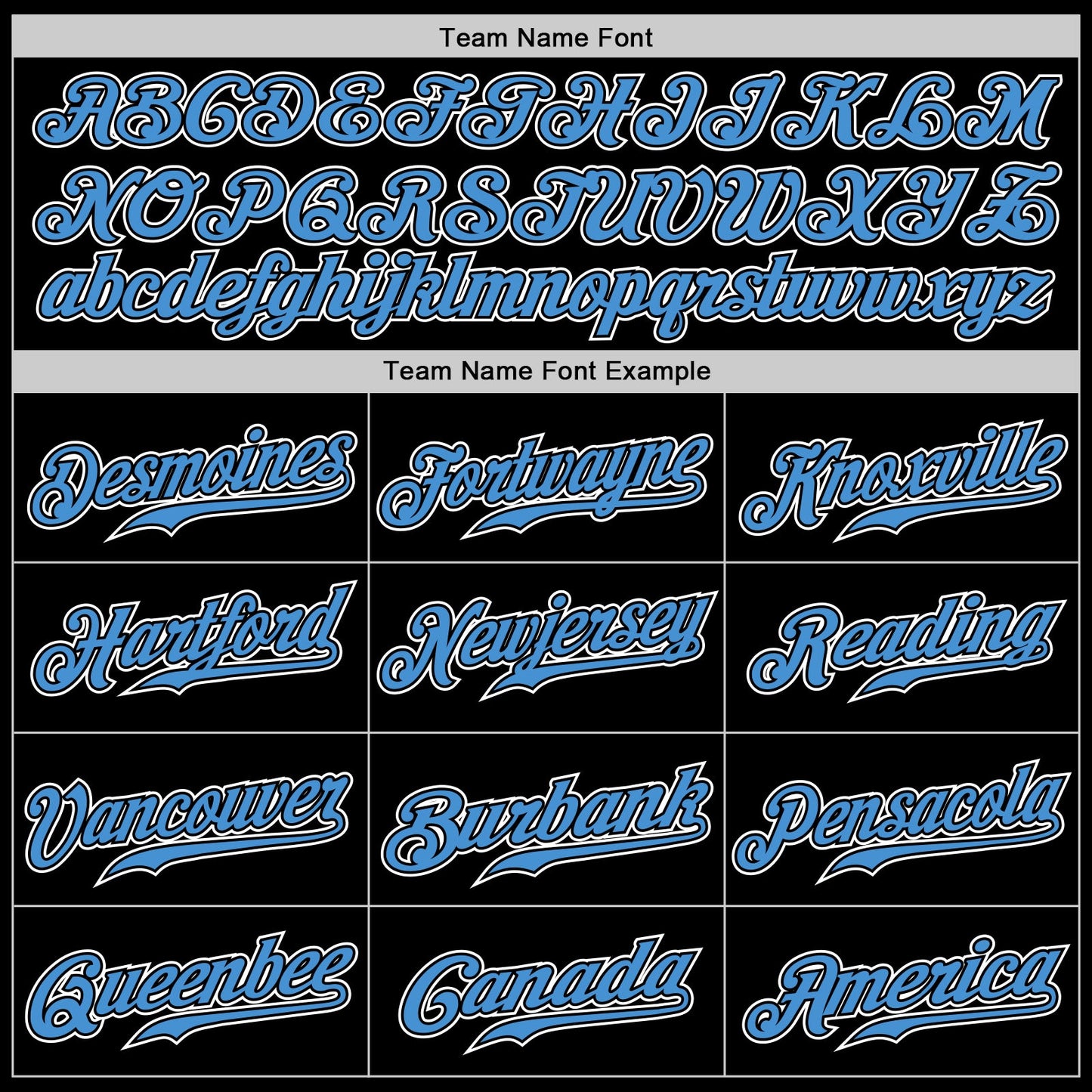 Custom Black Powder Blue-White Authentic Gradient Fashion Baseball Jersey - Sky-Custom